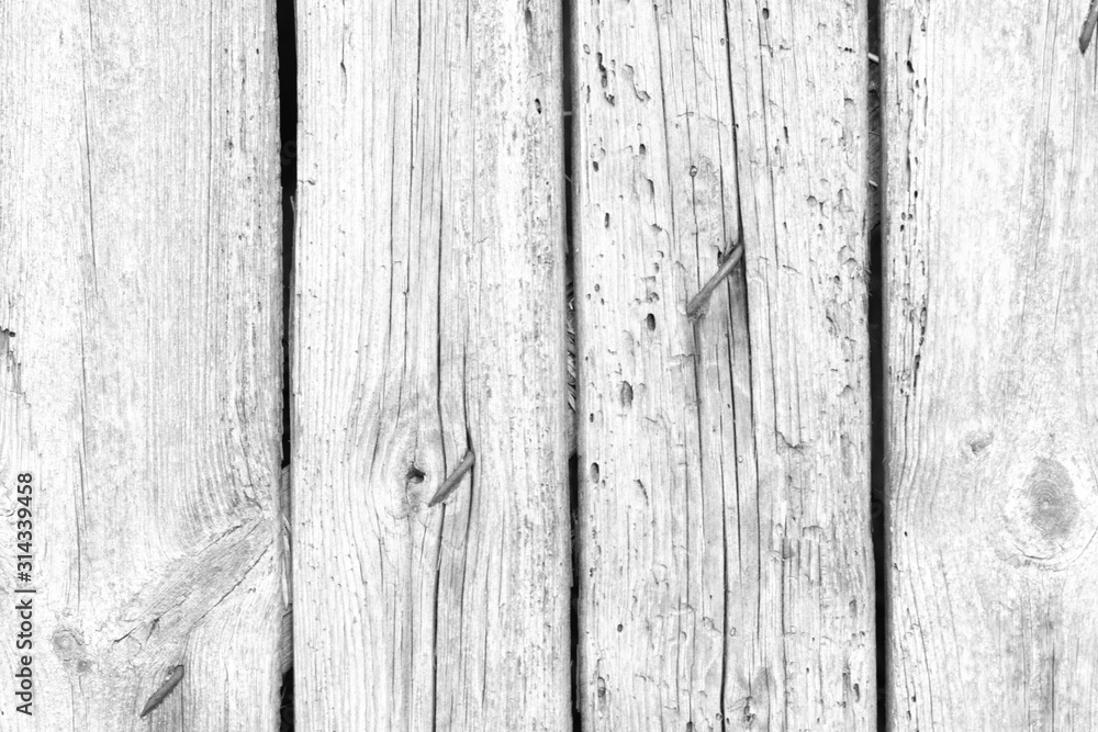 Fototapeta premium Jasne deski, duże wrota tło