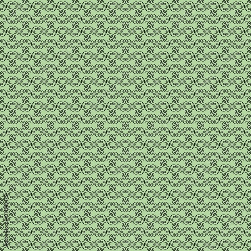 black openwork pattern