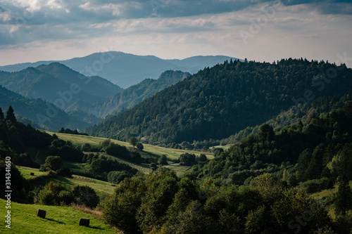 Fototapeta Naklejka Na Ścianę i Meble -  Summer mountain landscape in Slovakia, travel concept