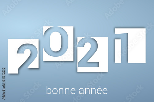 2021 - Bonne année - happy new year