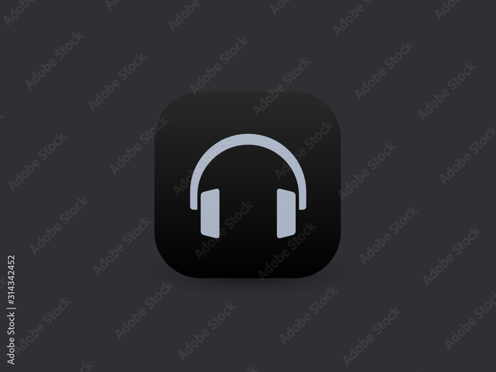 Headphones - App Icon Headphones - App Icon