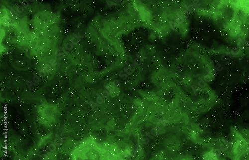 starfield nebula night sky