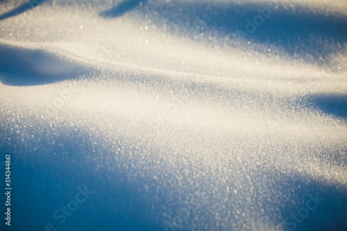 Cold abstract winter snow background