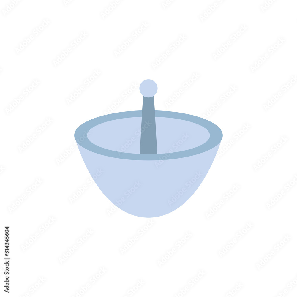 space satellite flat style icon space satellite flat style icon