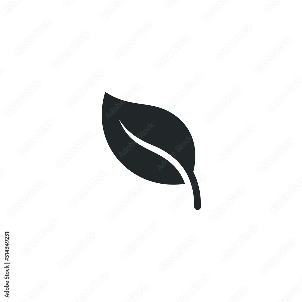 leaf ecology nature icon template color editable. leaf symbol vector sign isolated on white background illustration for graphic and web design. leaf ecology nature icon template color editable. leaf symbol vector sign isolated on white background illustration for graphic and web design.