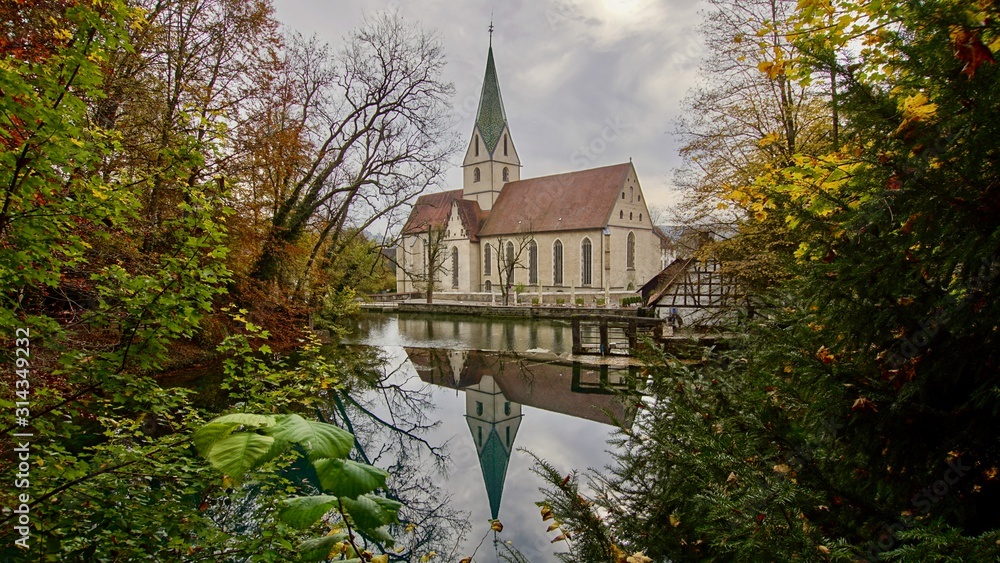 Obraz premium Blautopf