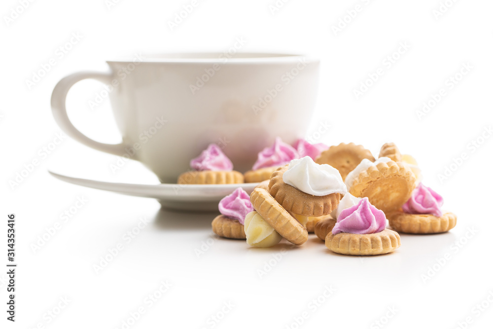 Sweet mini dessert cookies. Sweet mini dessert cookies.