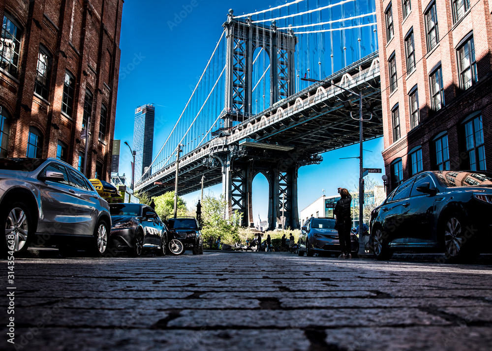Obraz premium Manhattan Bridge