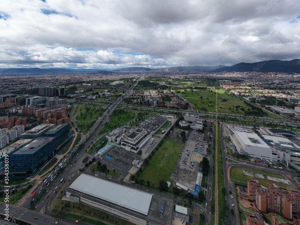 Bogota Aerial View