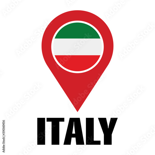 Italy poster with flag Free Download Italy poster with flag - GFXLoad