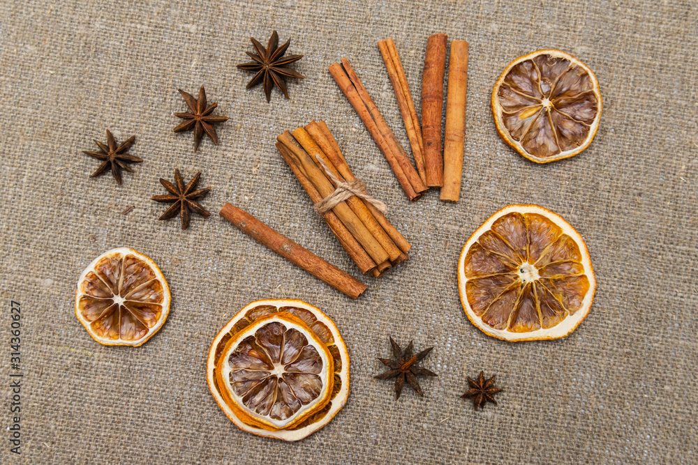 ingredients for mulled wine dried fruit cinnamon ingredients for mulled wine dried fruit cinnamon
