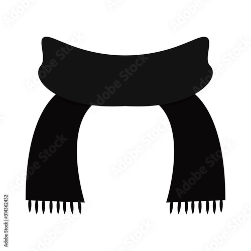 Isolated scarf icon
