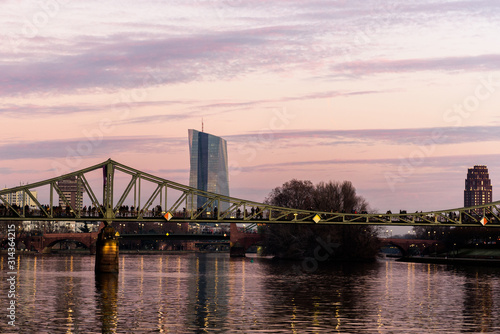 Frankfurt old town. Germany