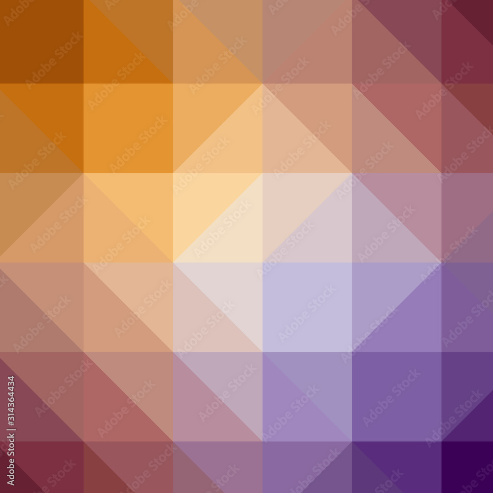 Obraz premium Abstract Trianglify gradient Generative Art background illustration