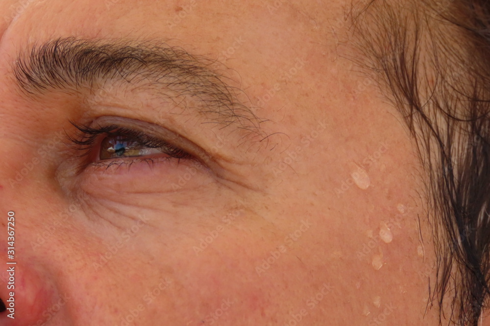 Fototapeta premium close up of eye