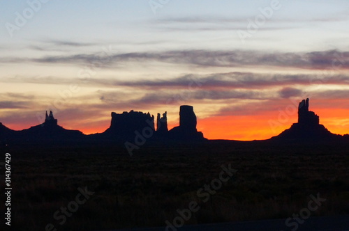 monument valley in America