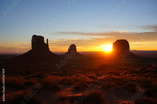 monument valley in America