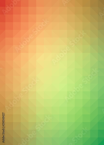 Wallpaper Mural Abstract Trianglify gradient Generative Art background illustration Torontodigital.ca