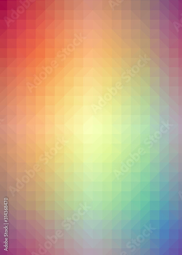 Wallpaper Mural Abstract Trianglify gradient Generative Art background illustration Torontodigital.ca