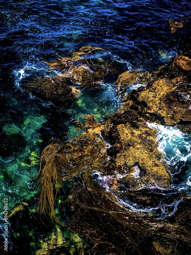sea and rocks