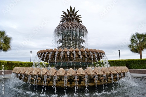 Charleston Pineapple Fountain