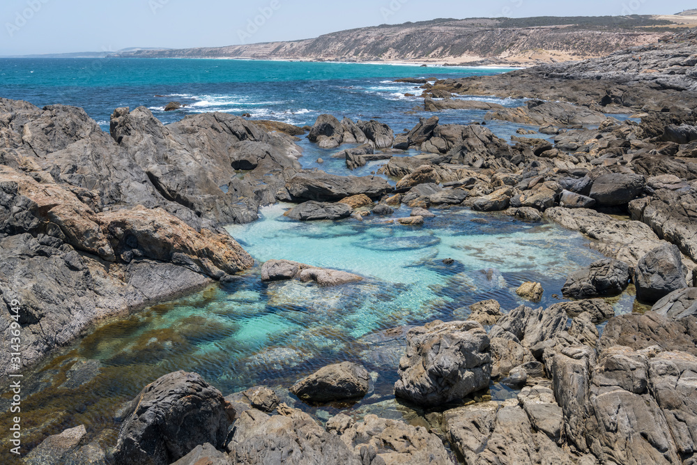 Greenly Beach Rock Pool, Eyre Peninsula, South Australia