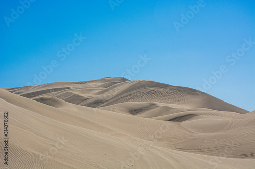 sand dunes in the desert