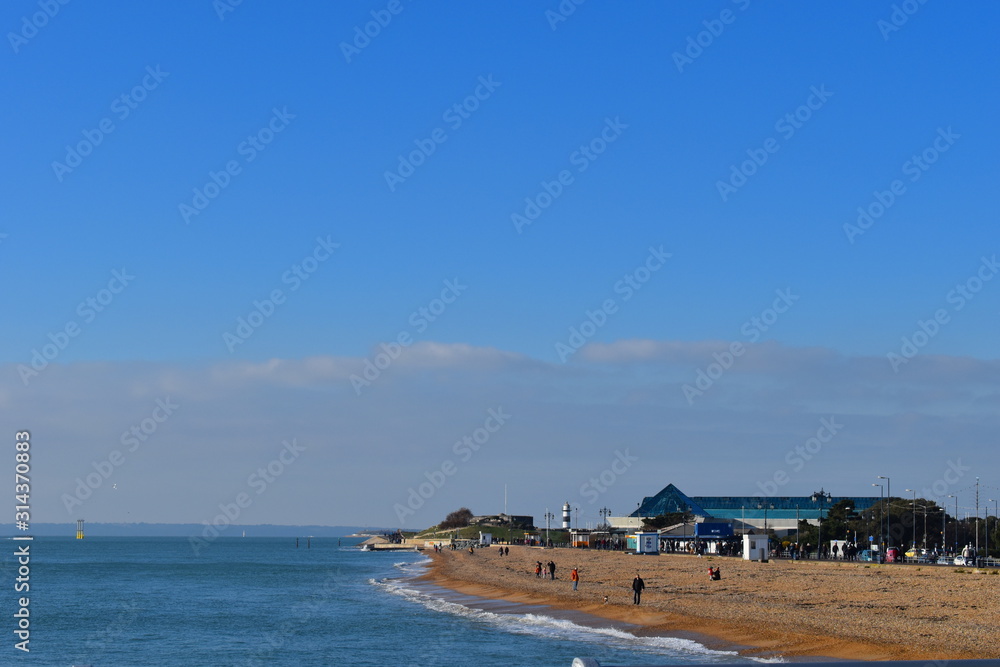 Seafront is the most popular area of Portsmouth enjoyed by visitors and residents. The beach stretches along the southern end of Portsea Island from Old Portsmouth to the conservation area of Eastney