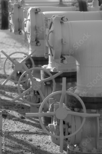 Wallpaper Mural Old Pipeline Valves III Torontodigital.ca