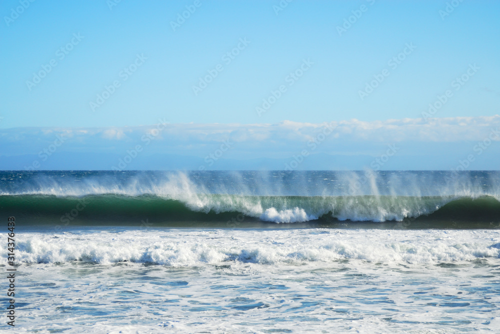 Fototapeta premium 海 波 素材