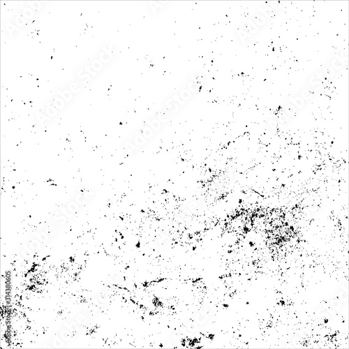 Vector grunge black and white abstract background. © caanebez