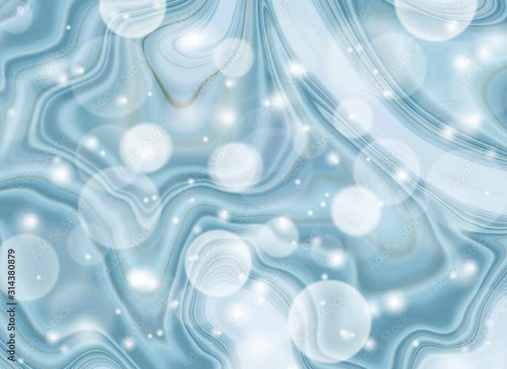 custom made wallpaper toronto digitalBlue marble abstract background with white bokeh light blurred 