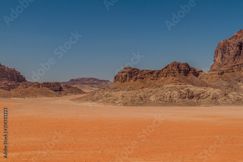 Landscape of Wadi Rum desert, Jordan © Matyas Rehak