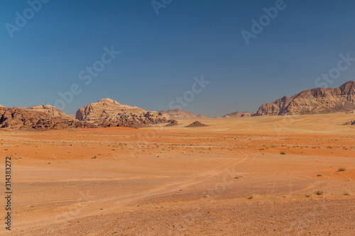 Wadi Rum desert  Jordan