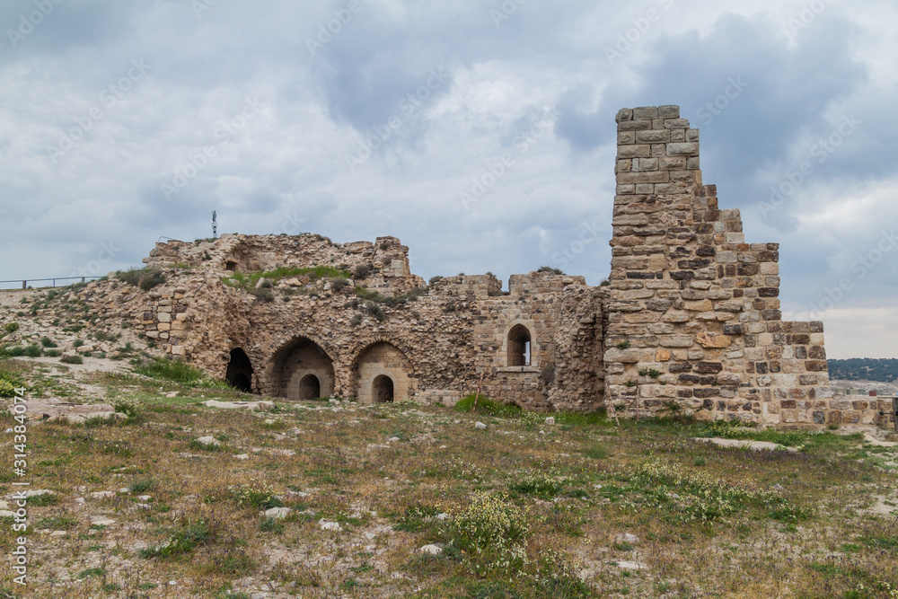 Ruins of Karak castle, Jordan