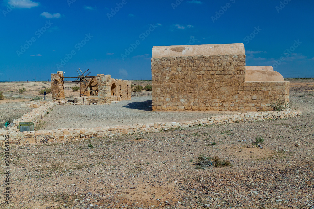 Qusayr Amra (sometimes Quseir Amra or Qasr Amra), one of the desert castles located in eastern Jordan