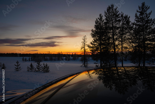 sunset on the river © марина кадырова