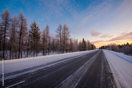 road in winter © марина кадырова