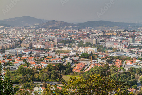 Fototapeta Naklejka Na Ścianę i Meble -  Aerial view of Braga, Portugal