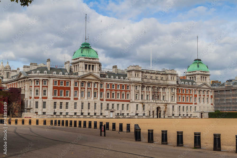 Admiralty Extension building in London, United Kingdom.