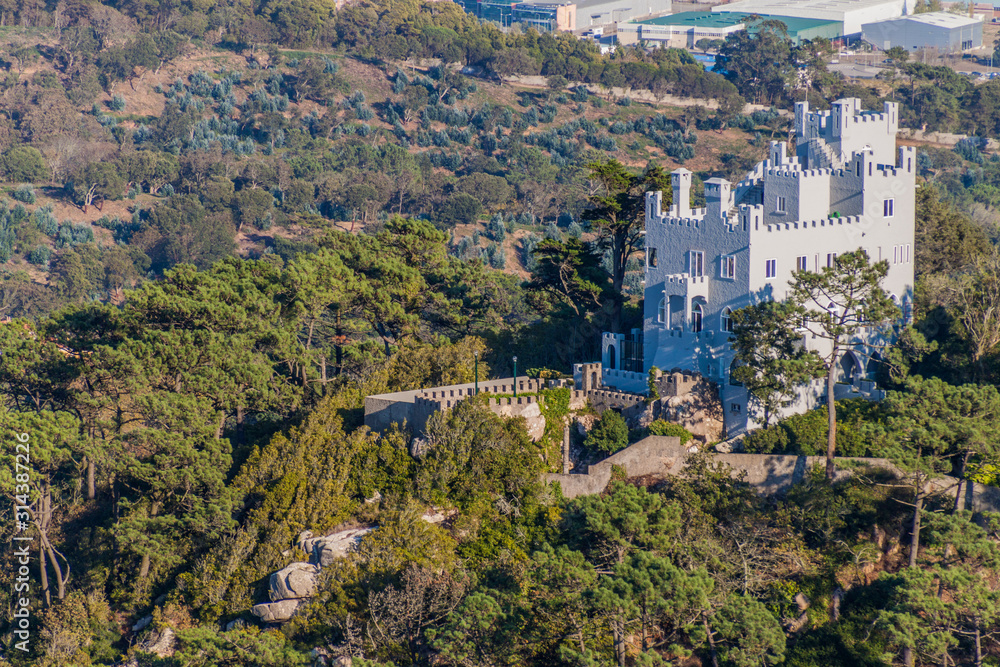 Villa at Monte Sereno hill in Sintra, Portugal