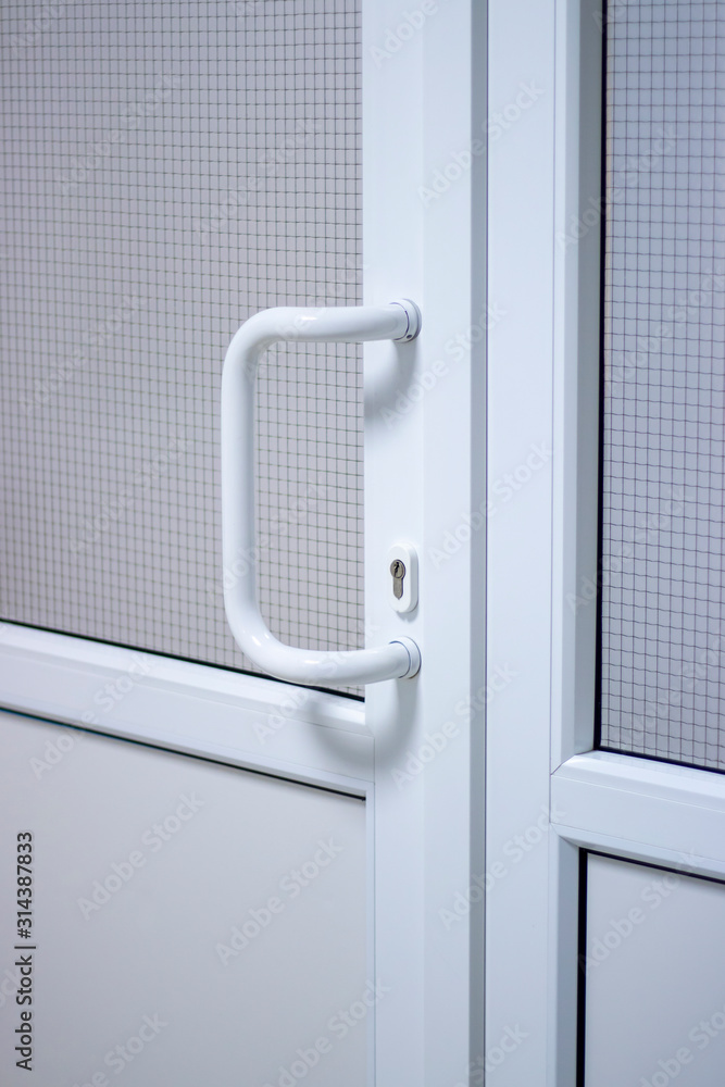 Doors with a handle. Doors with a handle.