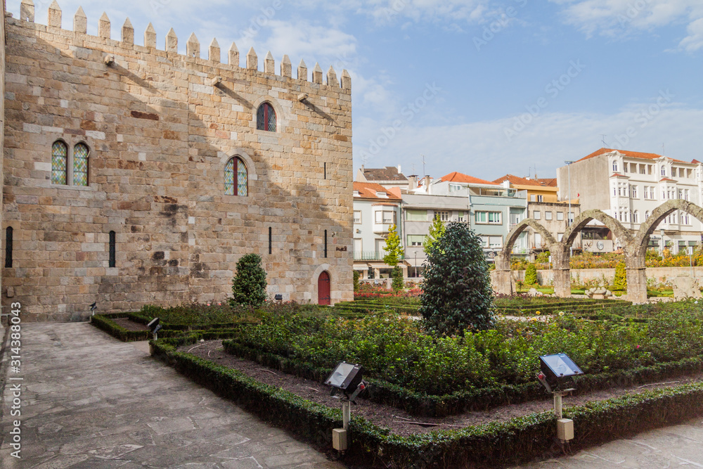 Santa Barbara garden of the Archiepiscopal Palace of Braga, Portugal