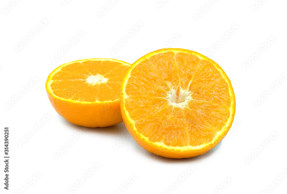 Natural Vitamin C oranges. Healthy fruit on a white background Natural Vitamin C oranges. Healthy fruit on a white background