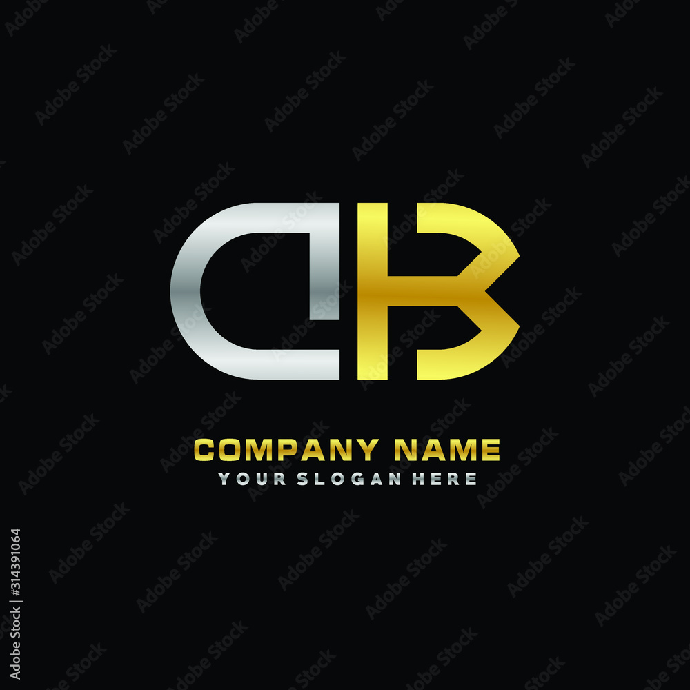 DK initial letters looping linked oval elegant logo silver, gold DK initial letters looping linked oval elegant logo silver, gold