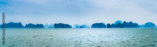 Natural scenery of Halong Bay, Vietnam