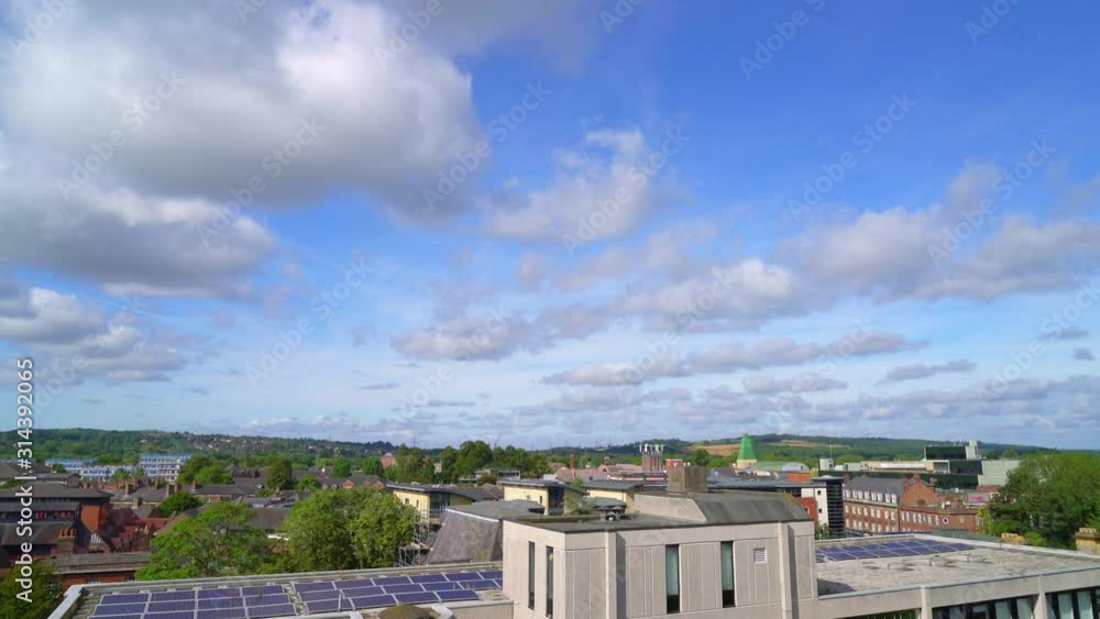 Oxford City Skyline in United Kingdom Oxford City Skyline in United Kingdom