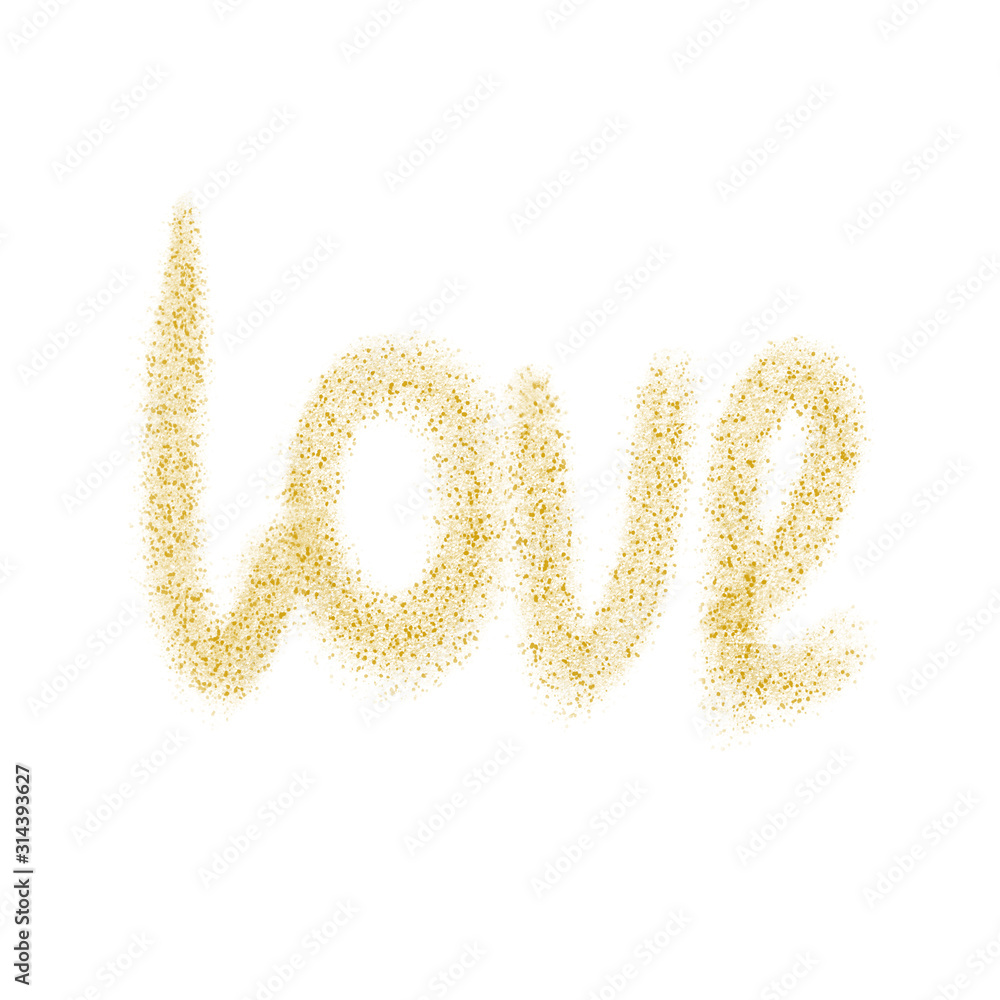 Illustration inscription lettering Valentine's Day. Word Love. Illustration inscription lettering Valentine's Day. Word Love.