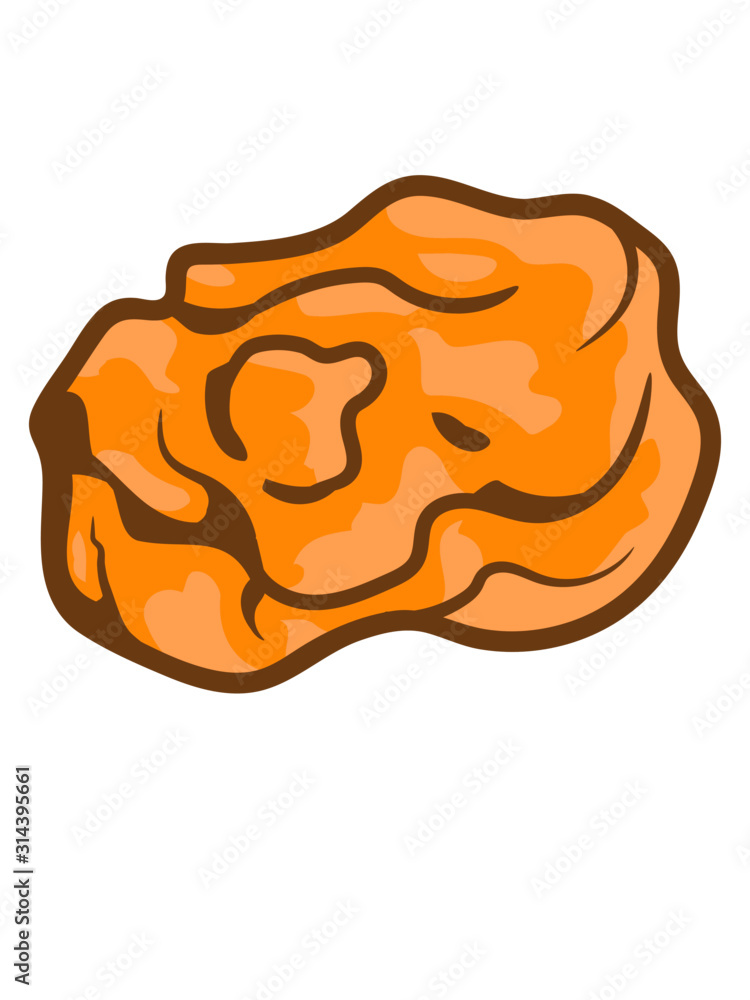 Gold Nugget Clipart Stock Vector Adobe Stock