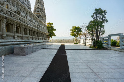 10/02/2019: wat-chong-kham , thailand : Located at wat-chong-kham(Temple) landmark of province in  lampang thailand.